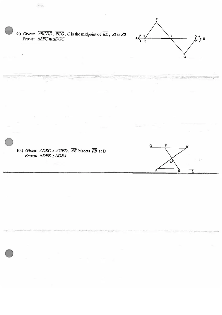 Unit 4.5 Congruent Triangles - Page 7