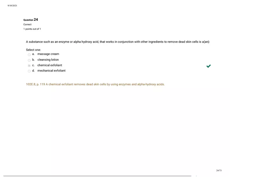 Written Prep Assessment  Attempt Review Part 3 - Page 4