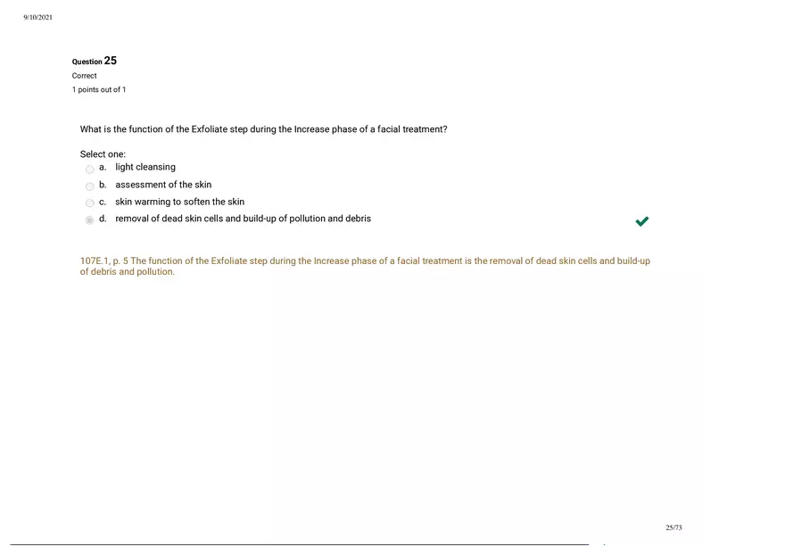 Written Prep Assessment  Attempt Review Part 3 - Page 5