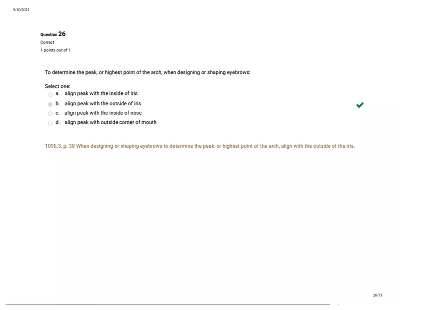 Written Prep Assessment  Attempt Review Part 3 - Page 6