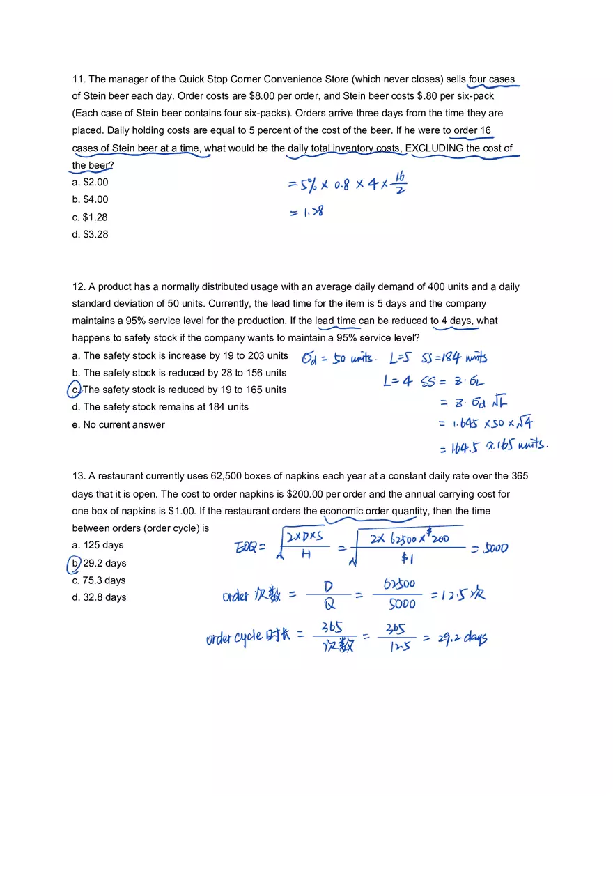 Finance Quiz 5 Practice - Page 4