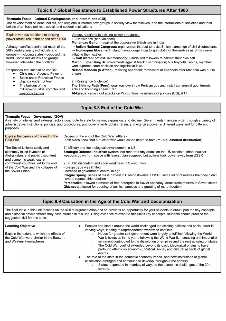 Unit 8 Cold War and Decolonization - Page 4