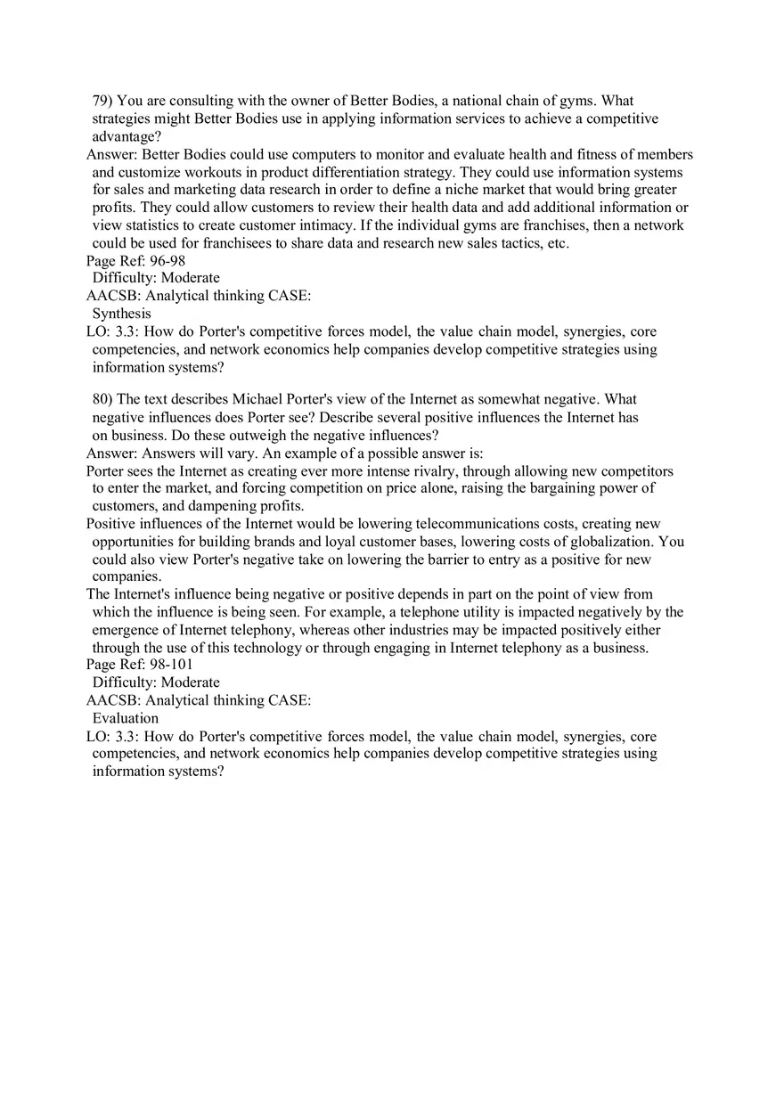 Chapter 3 Information Systems, Organizations, and Strategy Part 4 - Page 4