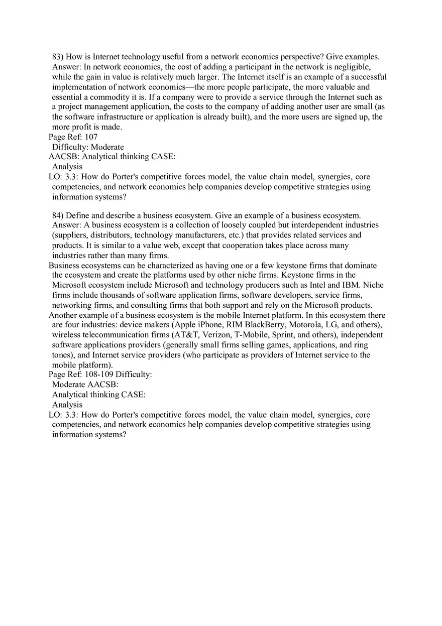 Chapter 3 Information Systems, Organizations, and Strategy Part 4 - Page 6
