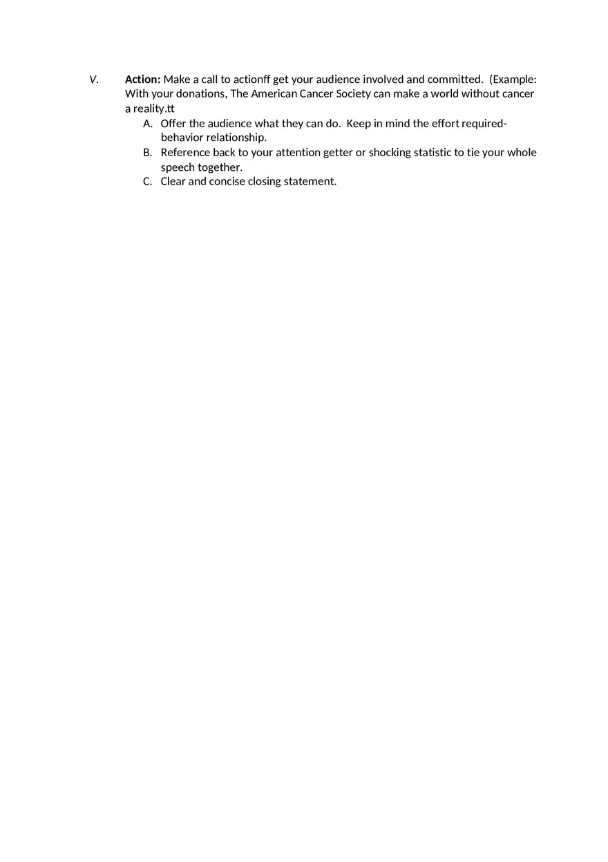 Persuasive Speech Outline - Page 2