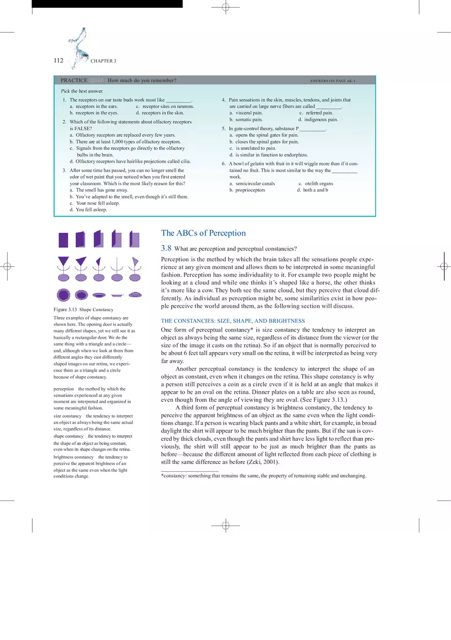 Sensation and Perception Lecture Note - Page 18