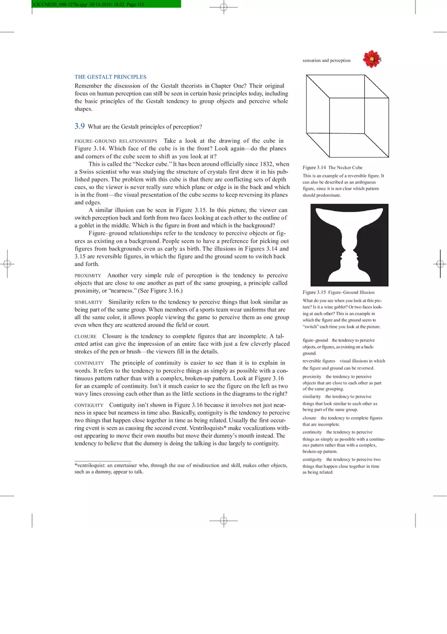 Sensation and Perception Lecture Note - Page 19