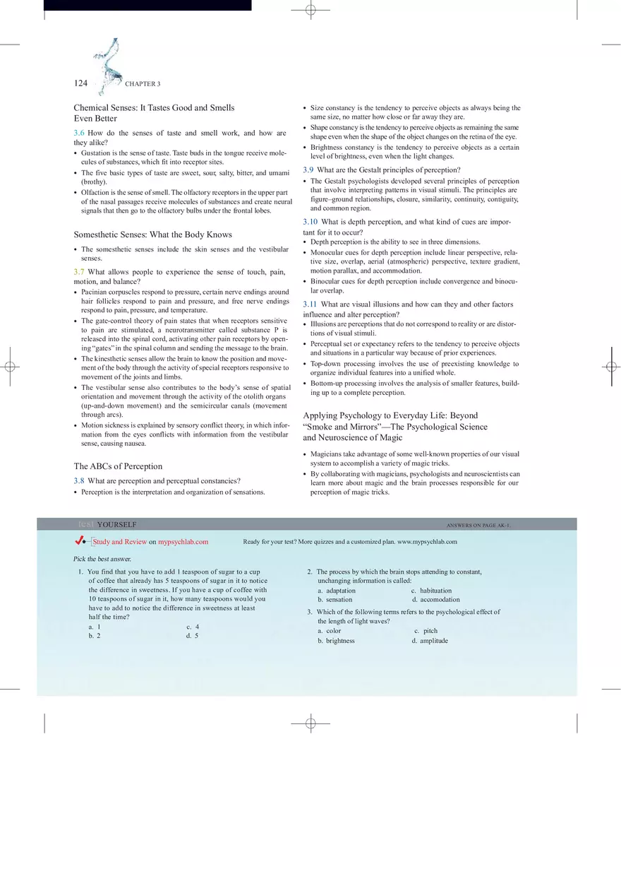Sensation and Perception Lecture Note - Page 31
