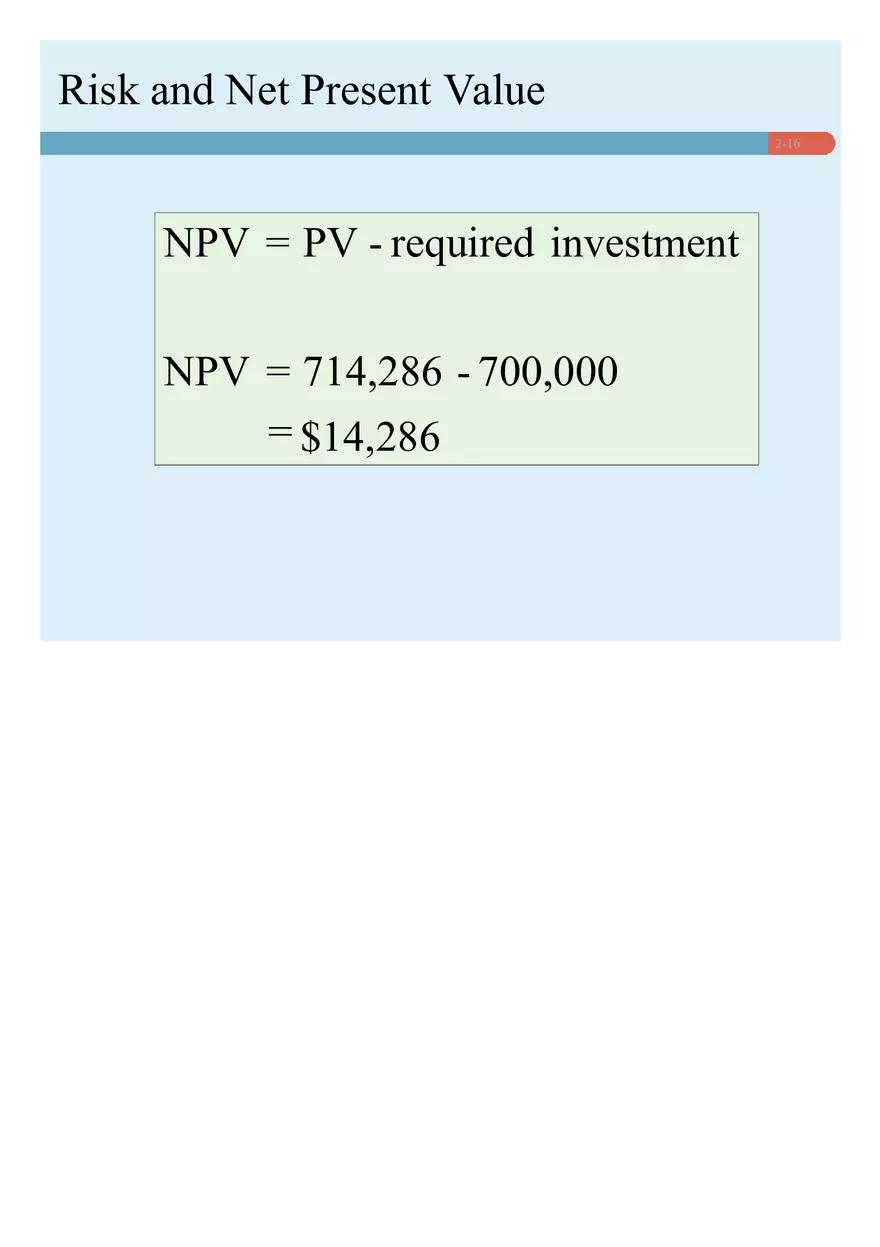 Chapter 02 How to Calculate Present Values Lecture - Page 7