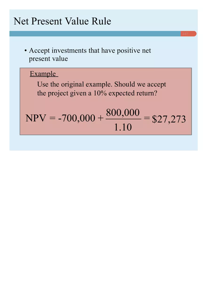 Chapter 02 How to Calculate Present Values Lecture - Page 8