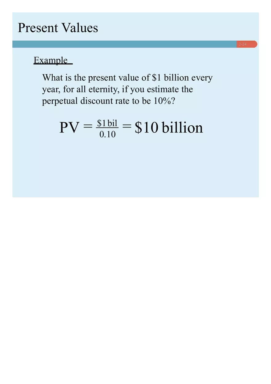 Chapter 02 How to Calculate Present Values Lecture - Page 16