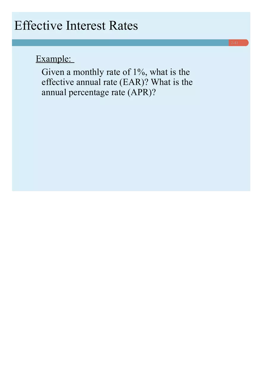 Chapter 02 How to Calculate Present Values Lecture - Page 34