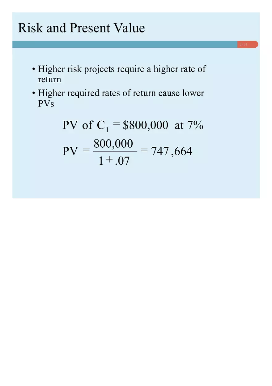 Chapter 02 How to Calculate Present Values Lecture - Page 5