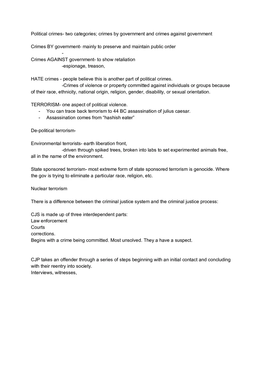 Introduction to Crime and Justice - Page 18