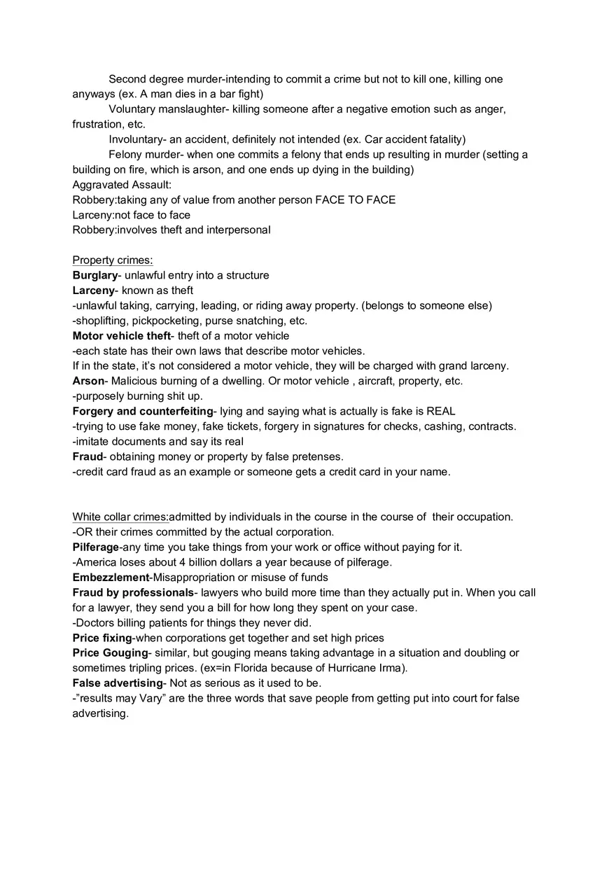 Introduction to Crime and Justice - Page 2