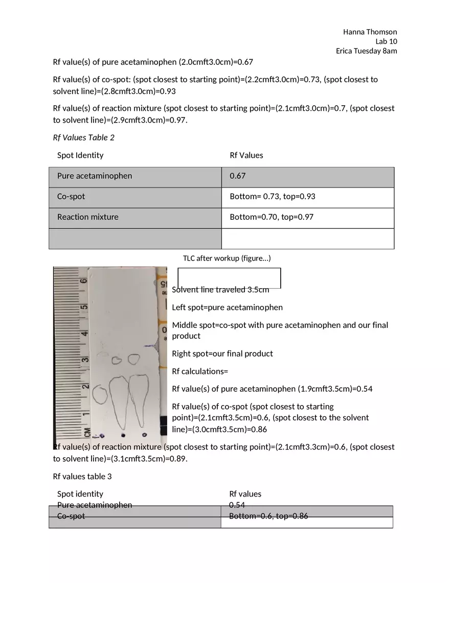 Williamson Ether Synthesis Lab Report - Page 6