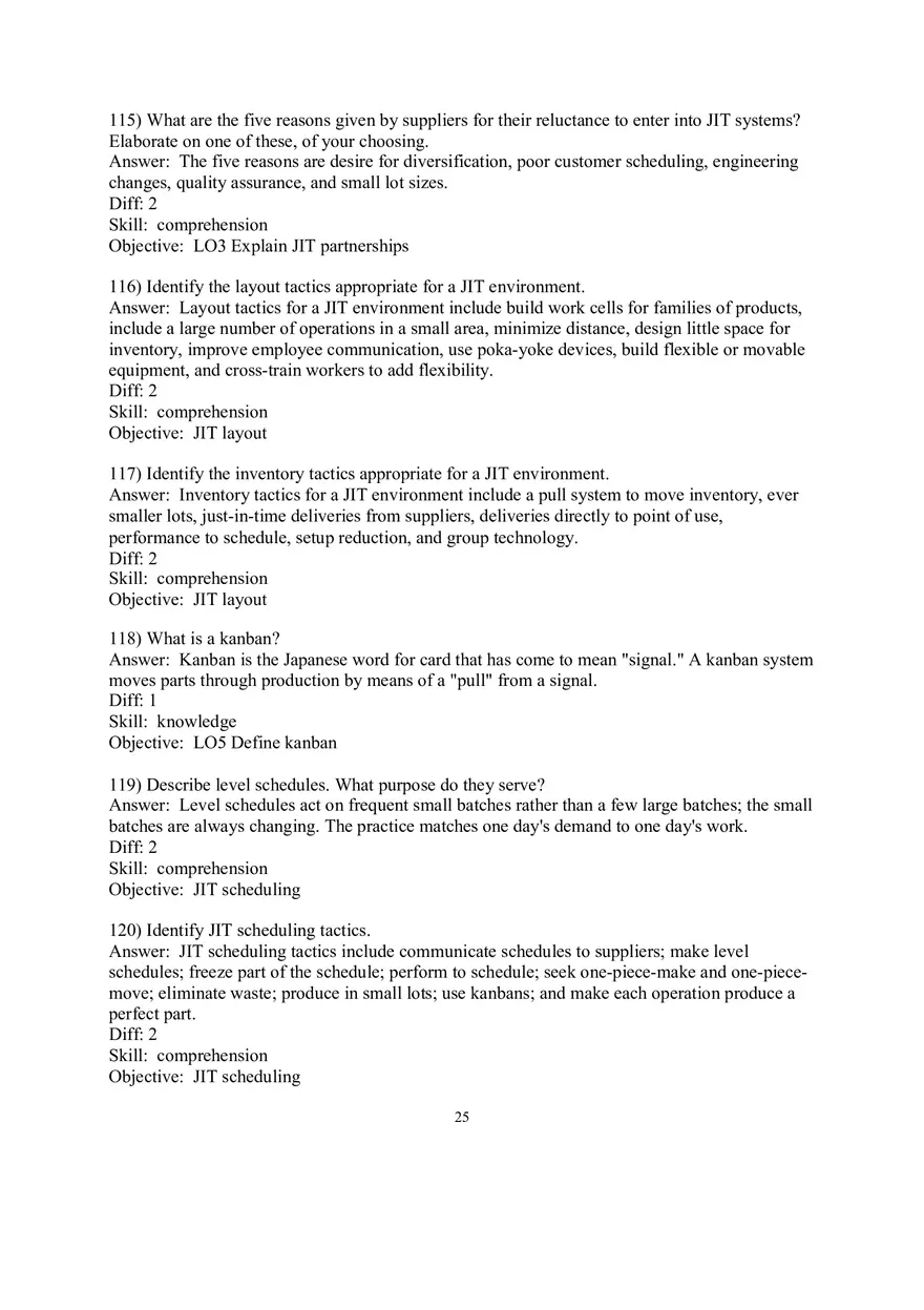 Chapter 16  JIT and Lean Operations Answers Part 3 - Page 6
