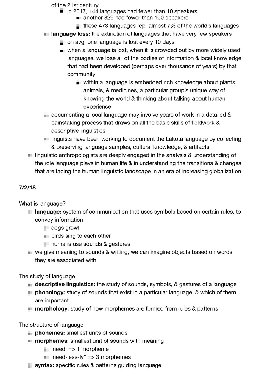 Anthropology Summary - Page 10