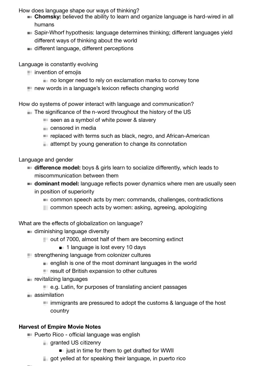 Anthropology Summary - Page 11