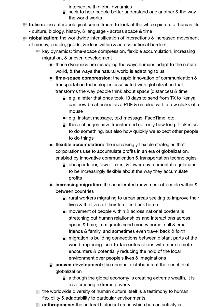 Anthropology Summary - Page 13