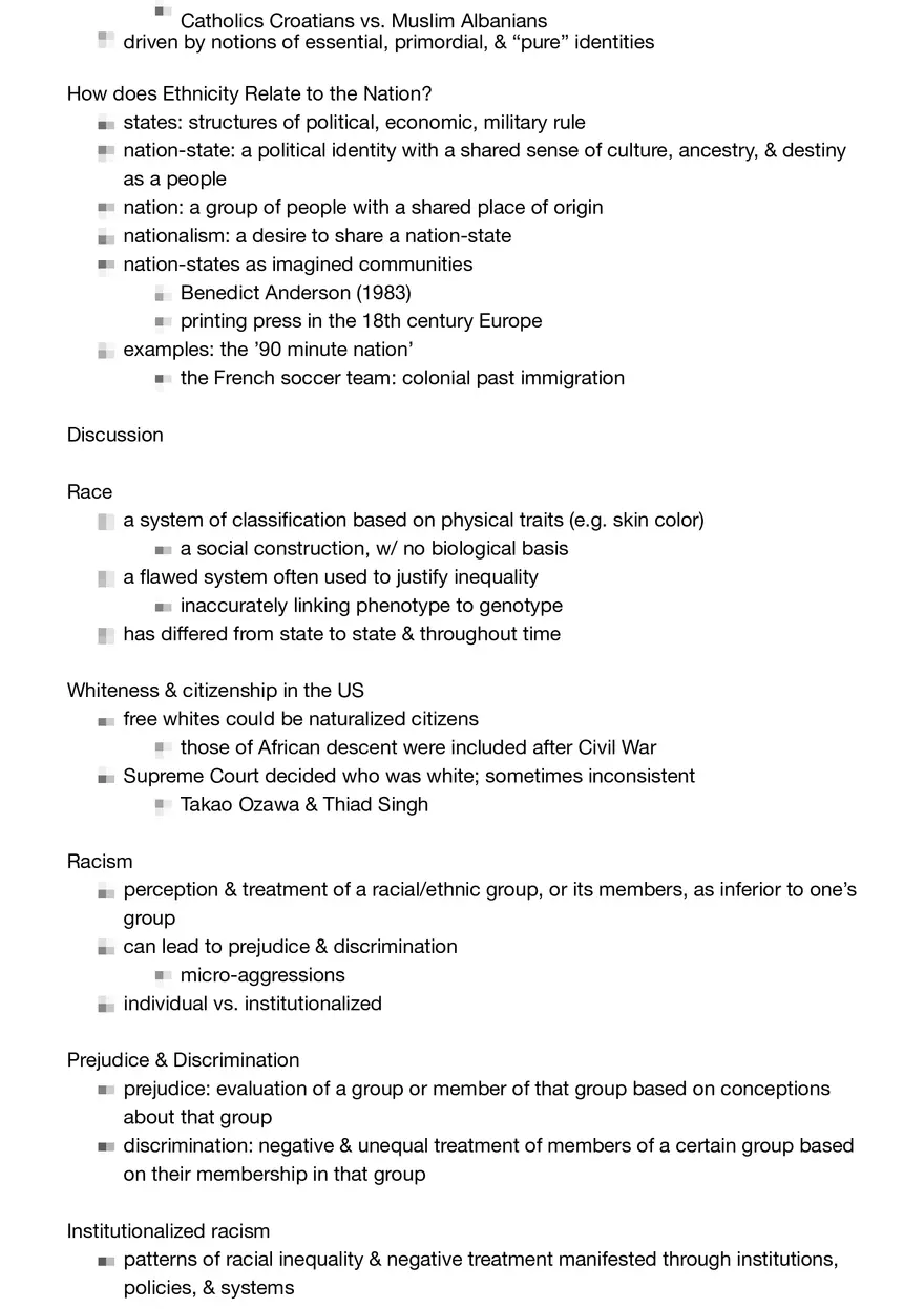 Anthropology Summary - Page 20
