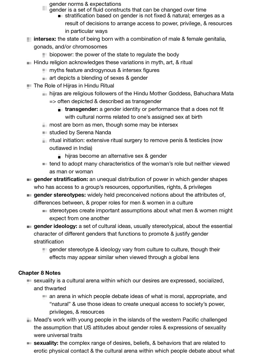Anthropology Summary - Page 23
