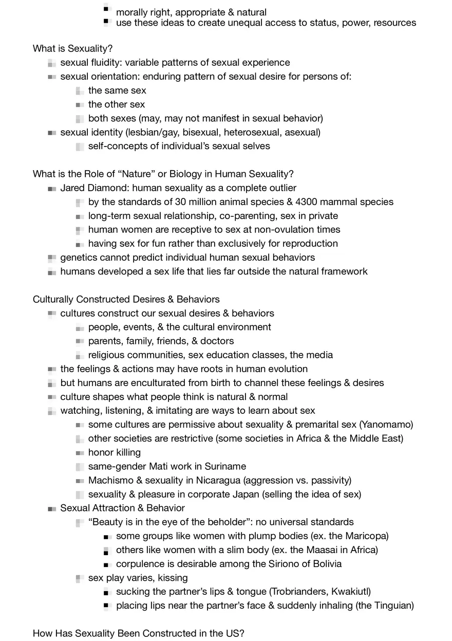 Anthropology Summary - Page 29