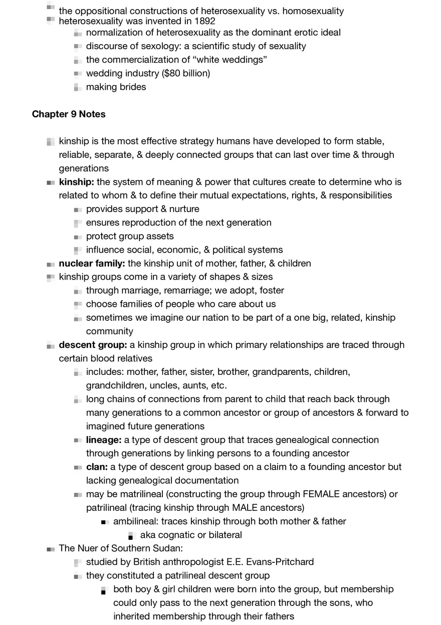 Anthropology Summary - Page 30