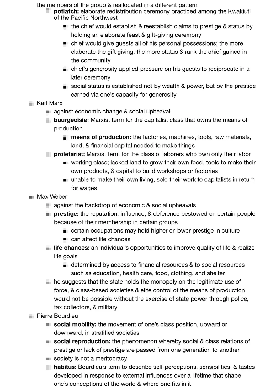 Anthropology Summary - Page 33