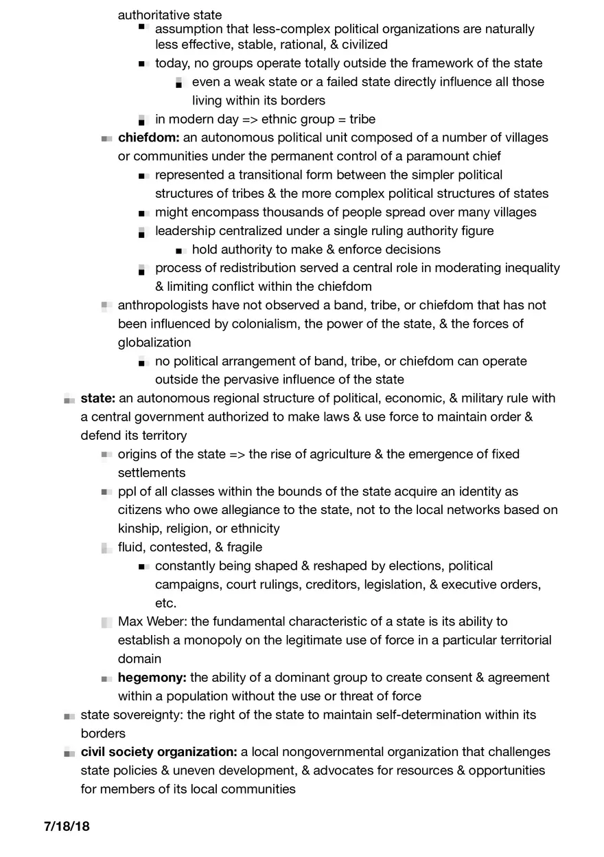 Anthropology Summary - Page 41