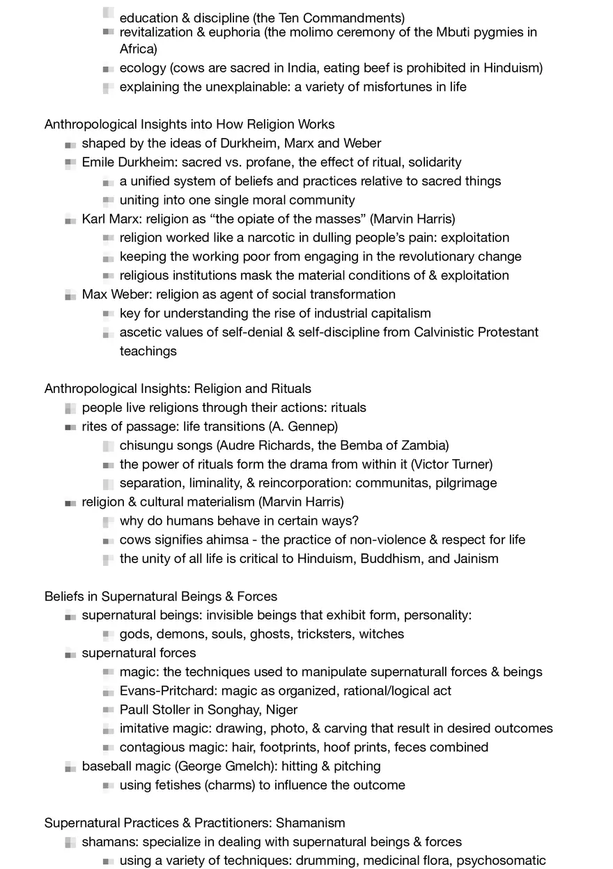 Anthropology Summary - Page 50