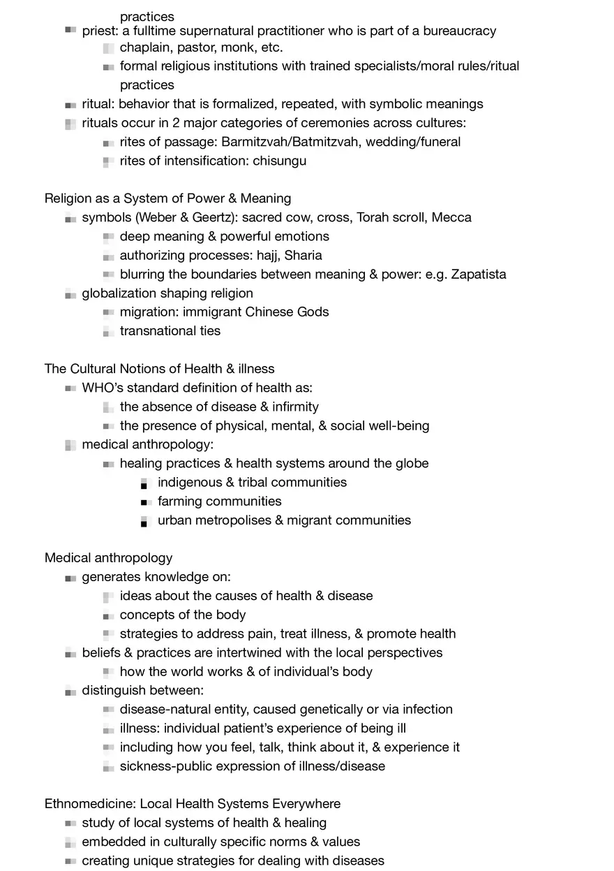 Anthropology Summary - Page 51