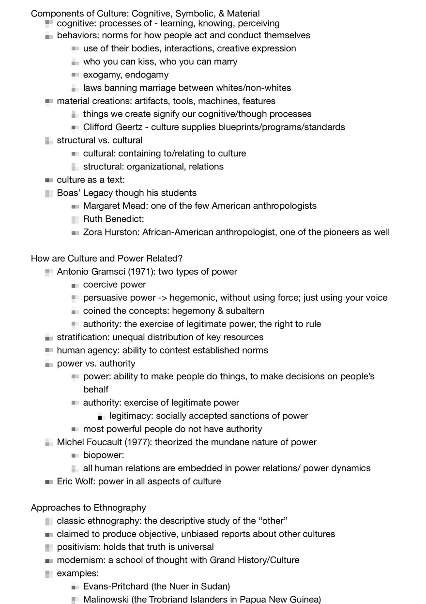 Anthropology Summary - Page 5