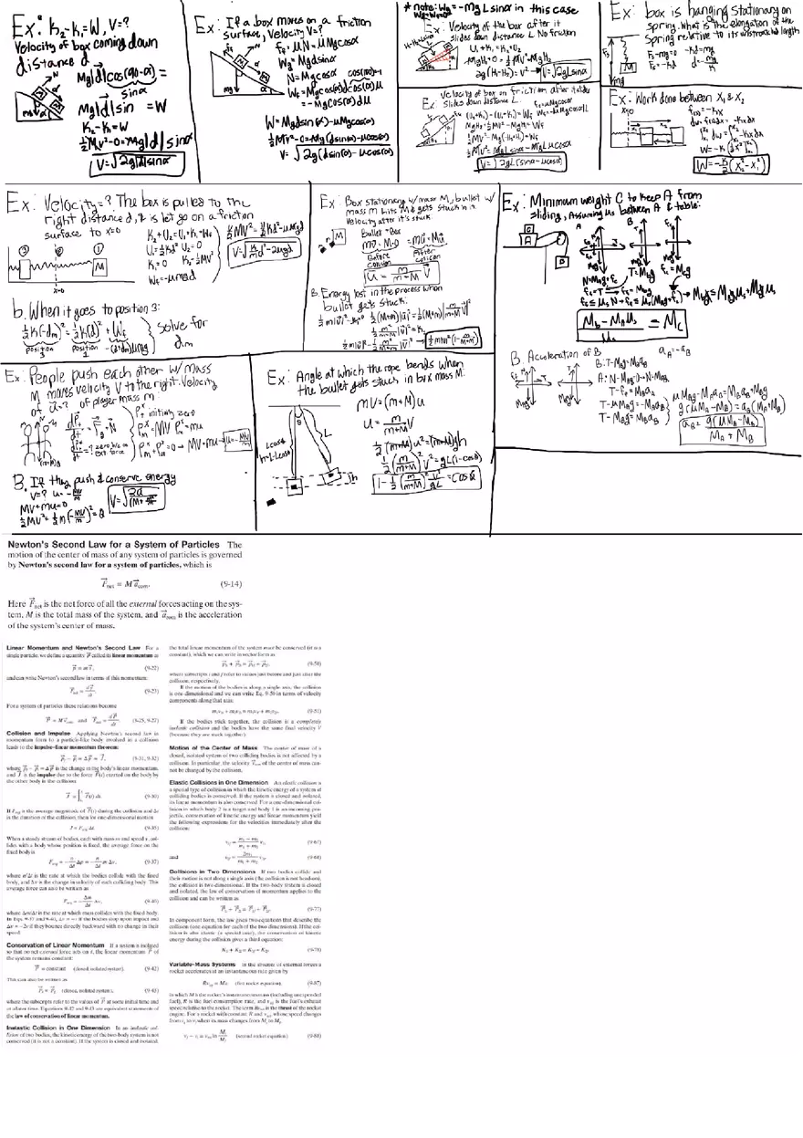 Physics Cheat Sheet - Page 2