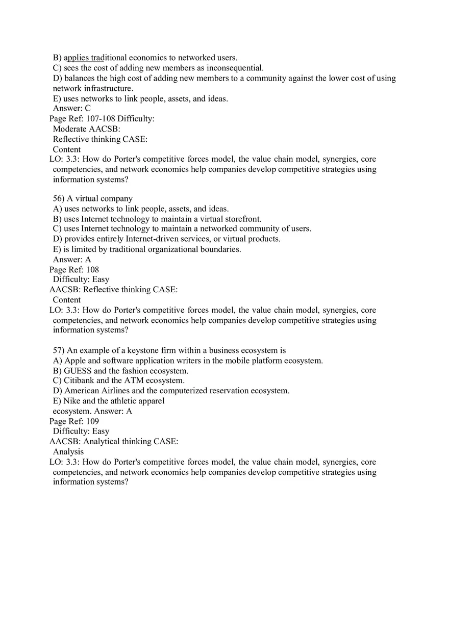 Chapter 3 Information Systems, Organizations, and Strategy Part 3 - Page 4