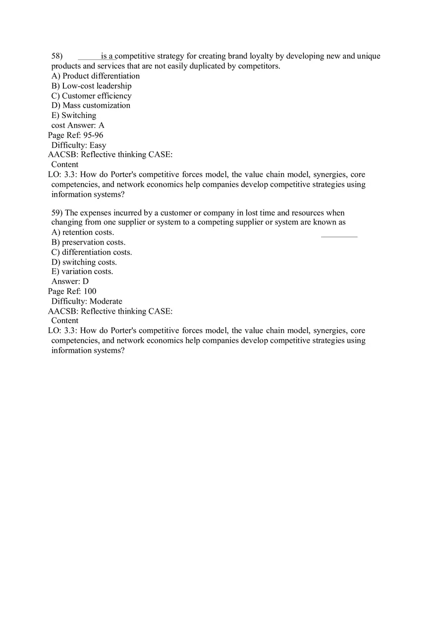 Chapter 3 Information Systems, Organizations, and Strategy Part 3 - Page 5