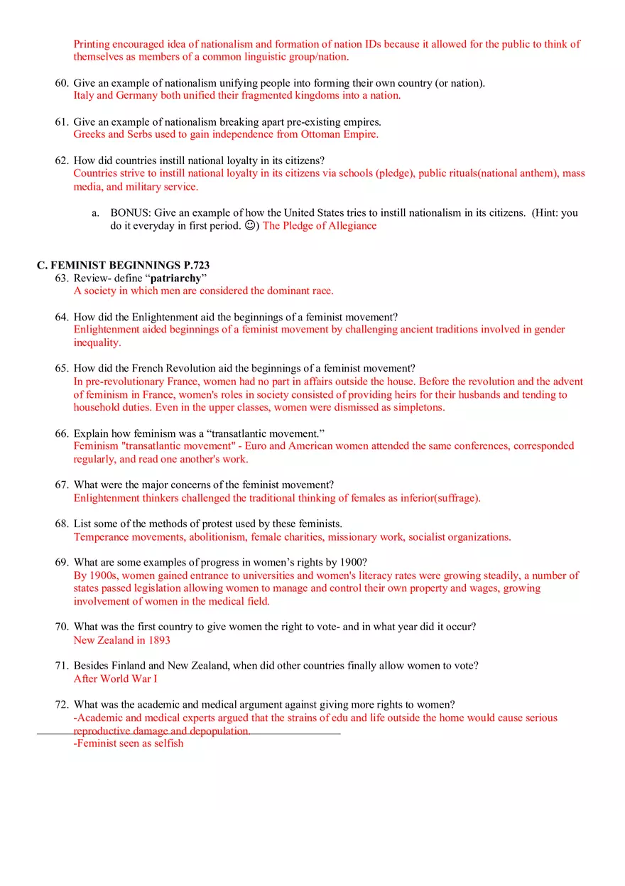 Chapter 16 Atlantic Revolutions, Global Echoes Answers - Page 5
