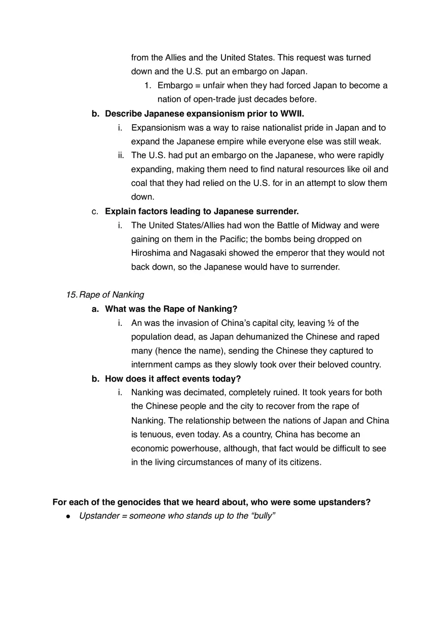 World War I, the Great Depression, Fascism and World War II - Page 11