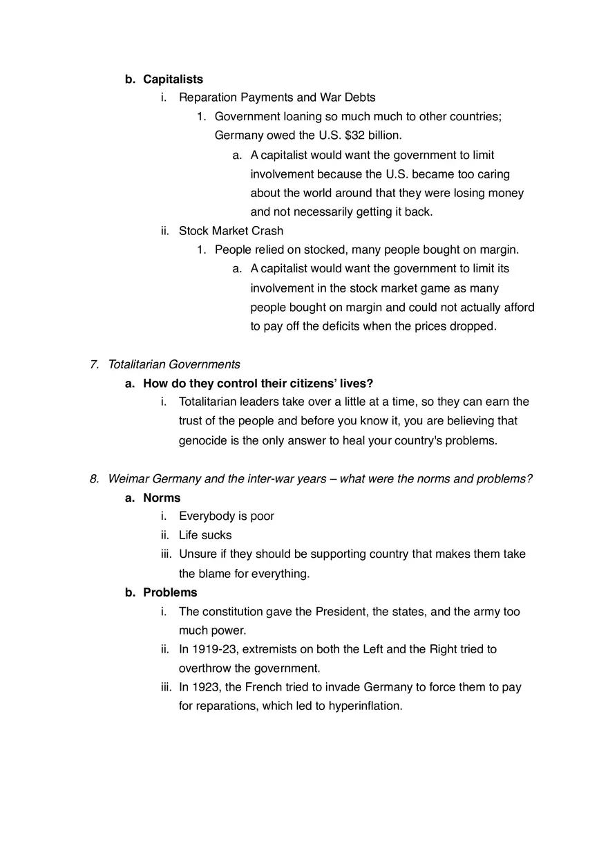 World War I, the Great Depression, Fascism and World War II - Page 6