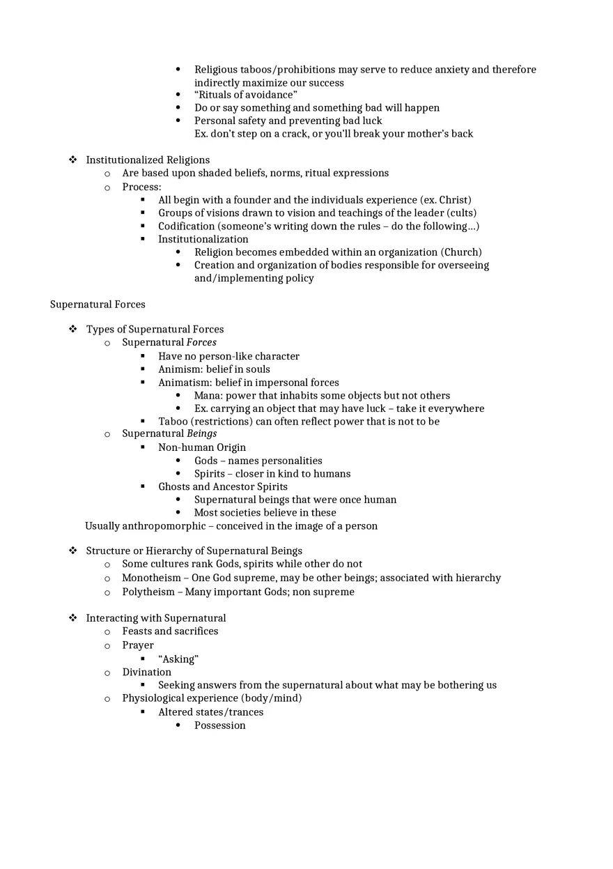 Anthropology Lecture Note - Page 9
