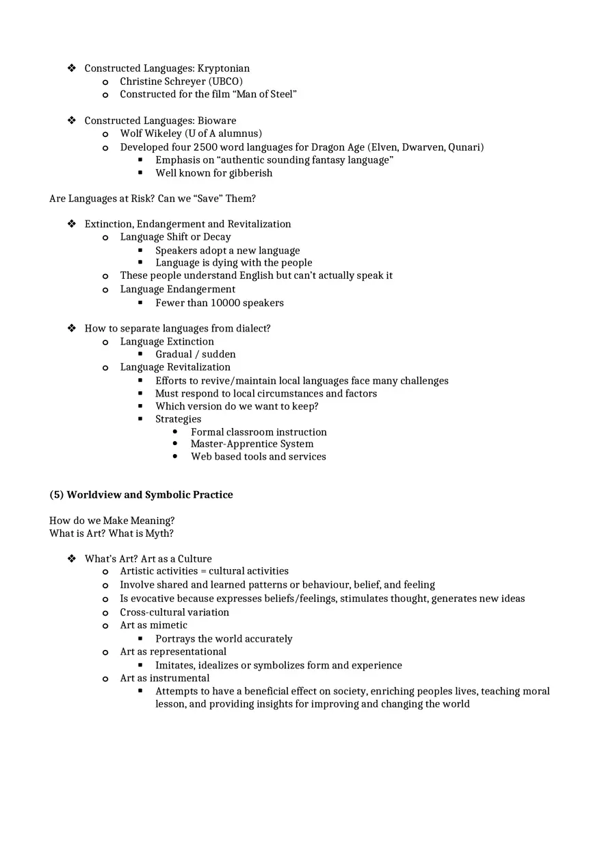 Anthropology Lecture Note - Page 3
