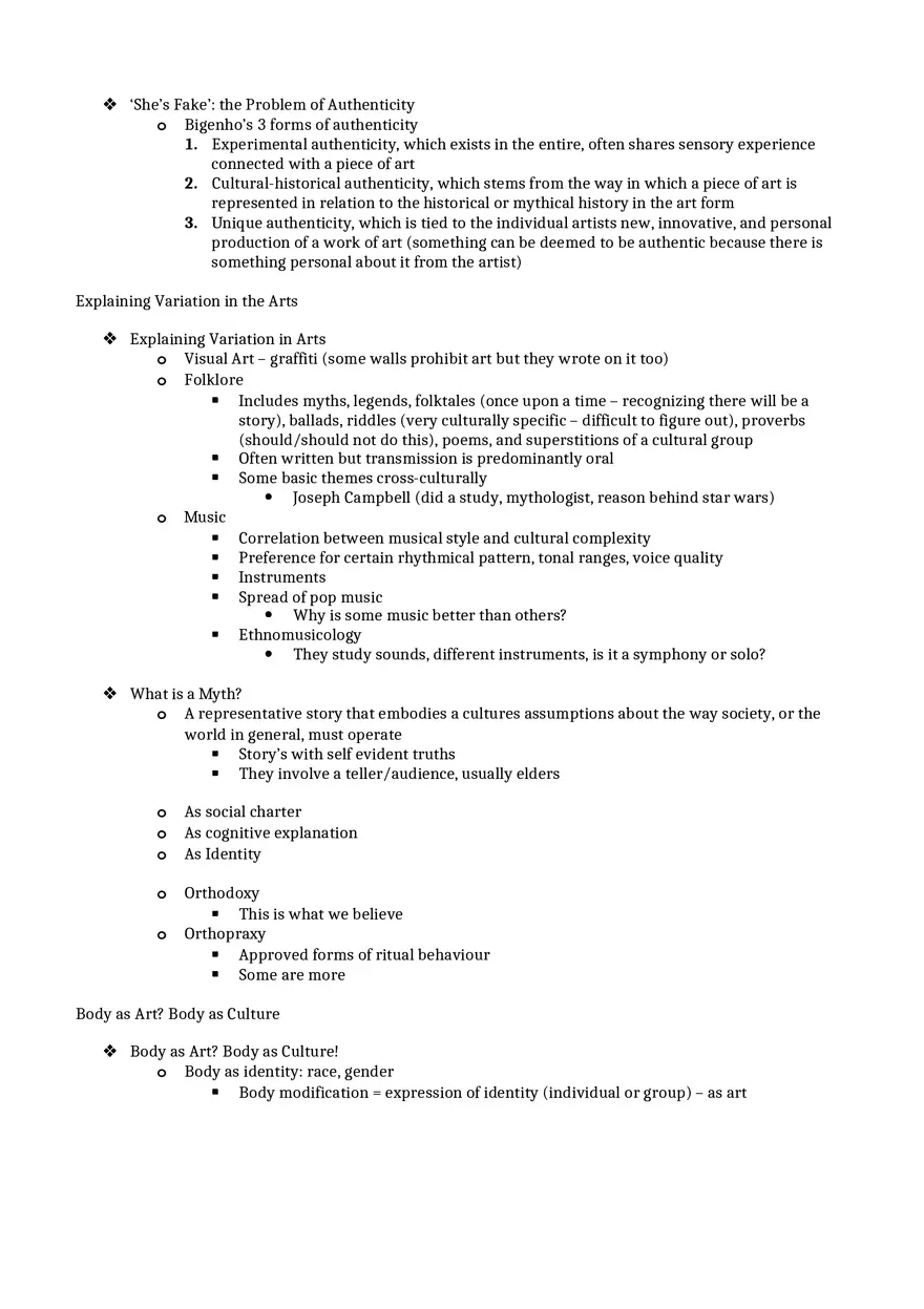 Anthropology Lecture Note - Page 4