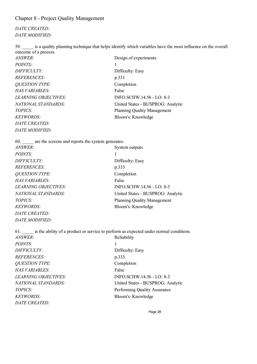 Chapter 8 Project Quality Management Completion - Page 3