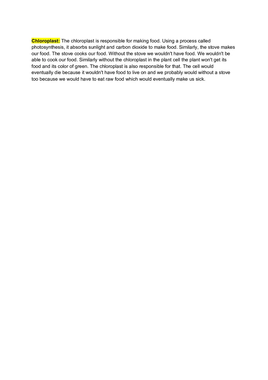 Cell Analogy - Page 3