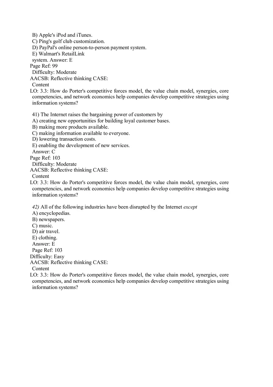 Chapter 3 Information Systems, Organizations, and Strategy Part 2 - Page 7
