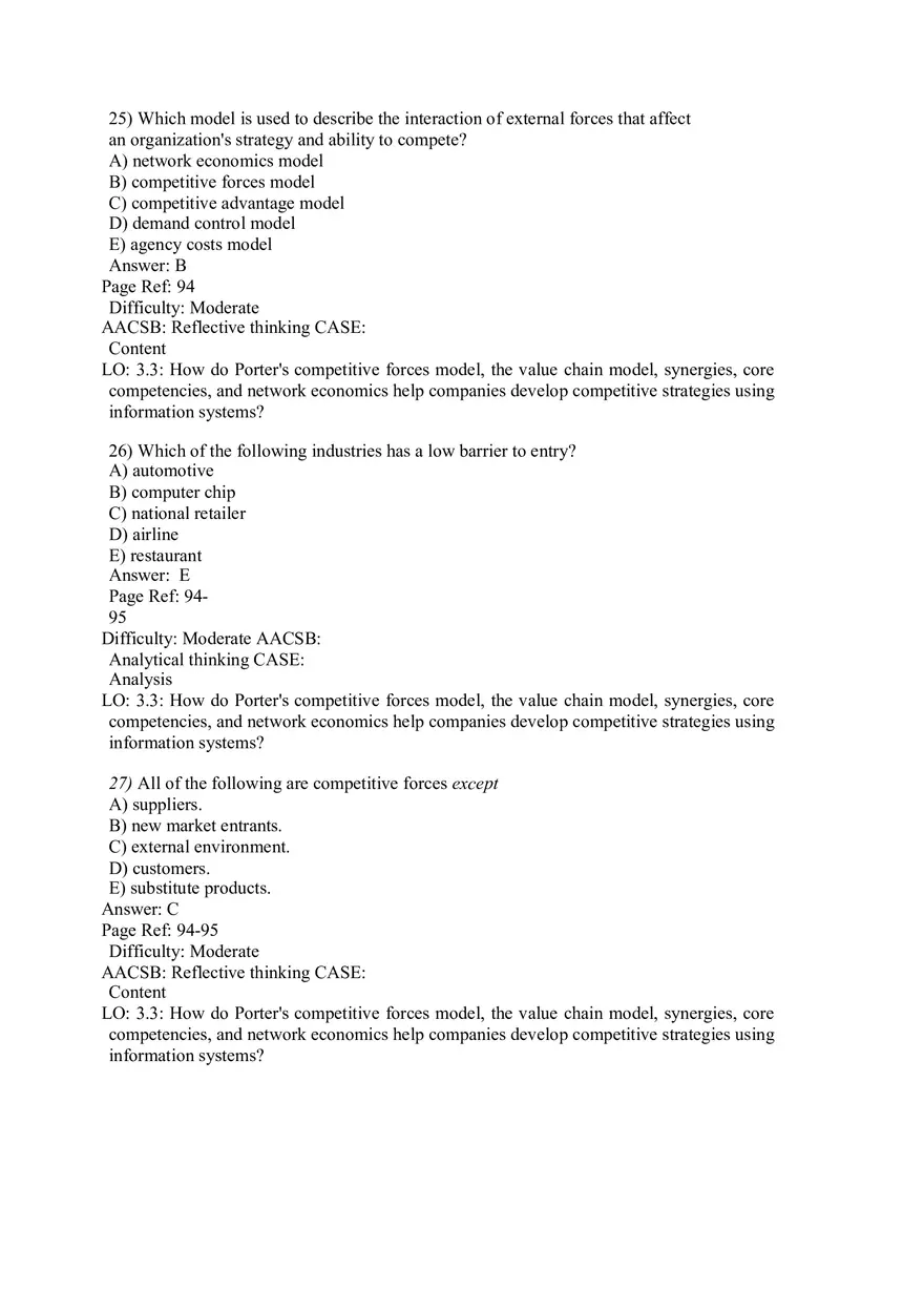 Chapter 3 Information Systems, Organizations, and Strategy Part 2 - Page 2