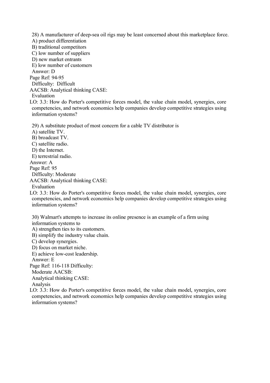 Chapter 3 Information Systems, Organizations, and Strategy Part 2 - Page 3