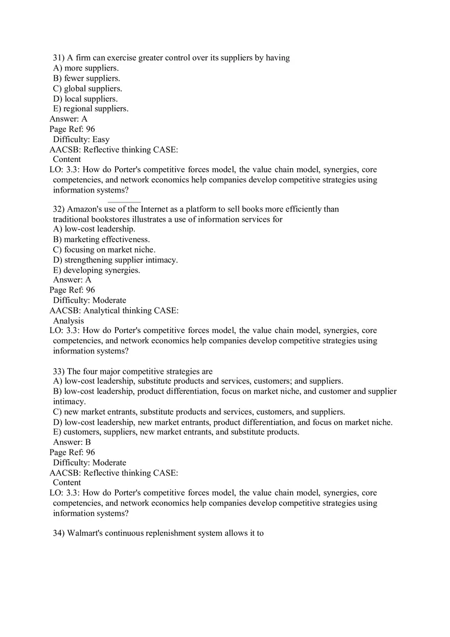 Chapter 3 Information Systems, Organizations, and Strategy Part 2 - Page 4
