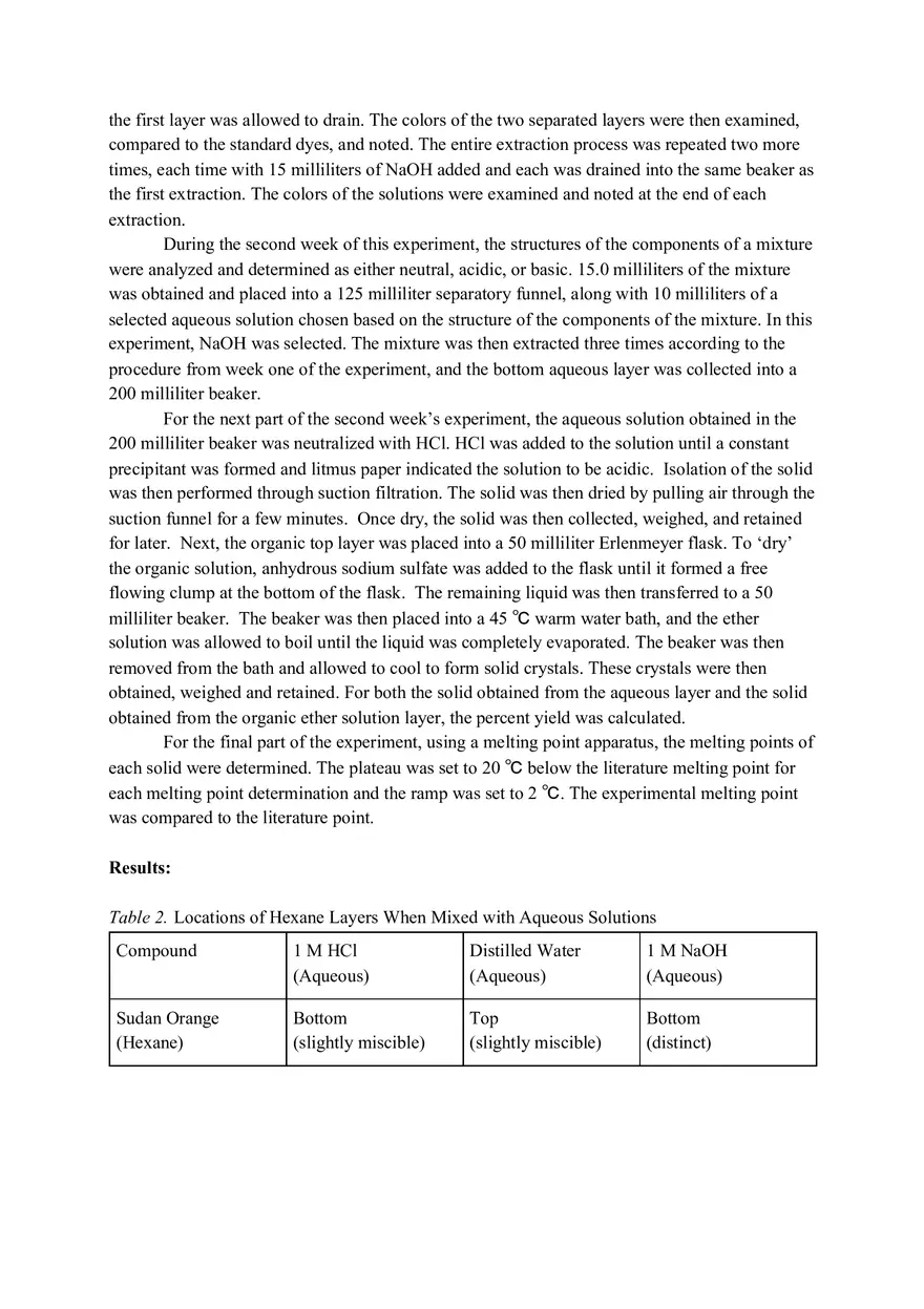 Acid-Base Liquid-Liquid Extraction - Page 4
