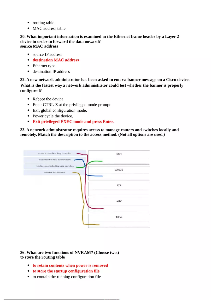 Which Statement Describes the Treatment of Arp Requests on the Local Link - Page 12